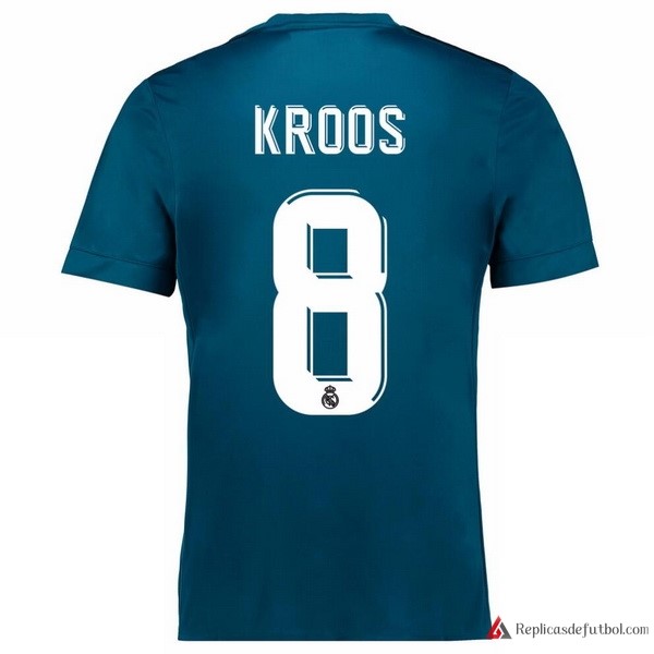 Camiseta Real Madrid Tercera equipación Kroos 2017-2018